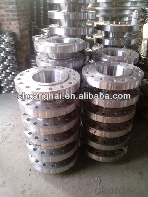Stainless steel pipe fitting flange