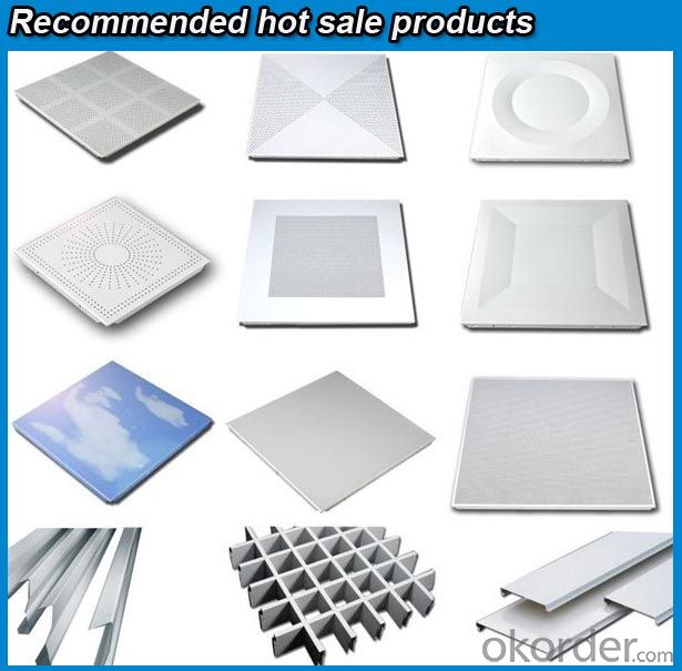 hot sale popular lay in aluminum ceiling tile
