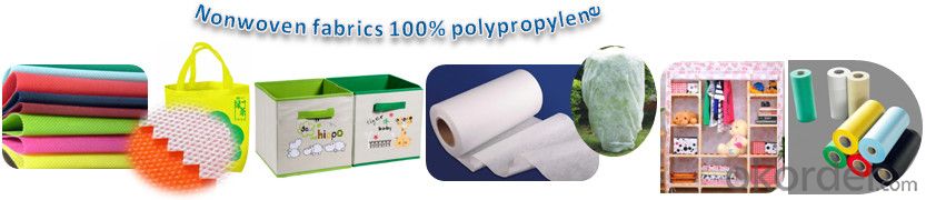 Colorful dot and cross pp spunbond nonwoven fabric