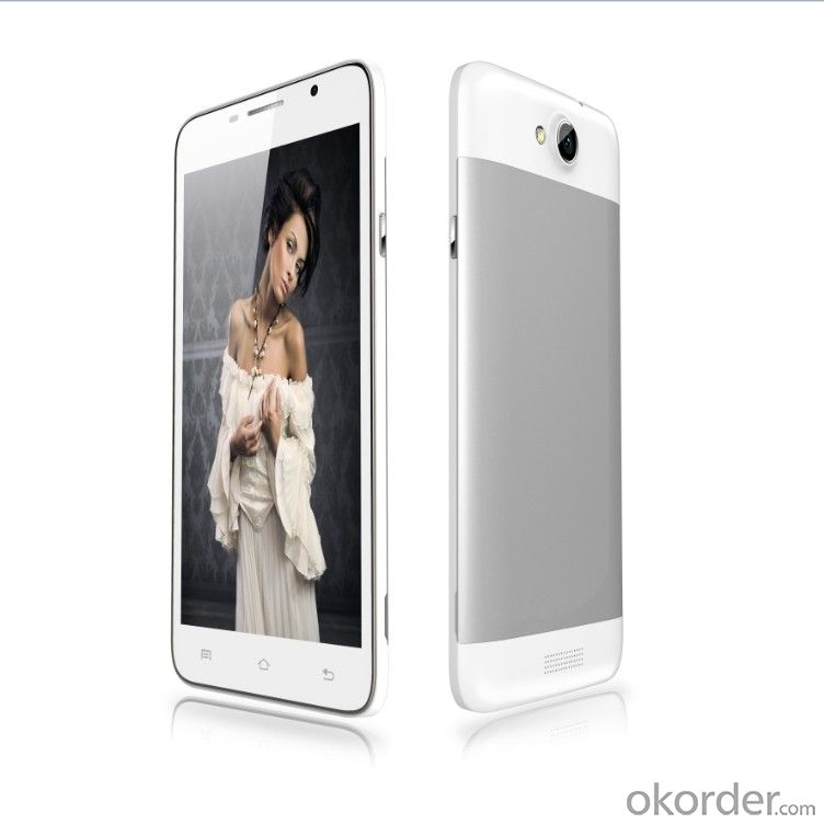 LCD 6.0inch Camera 8MP 3G Smartphone with Quad Core Mobile