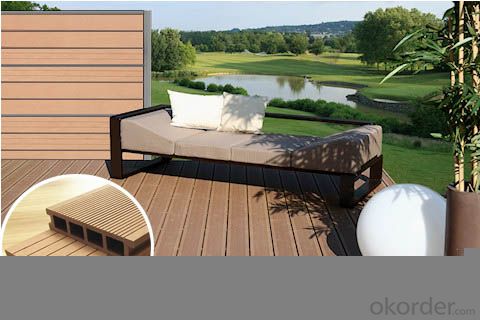 China waterproof composite wpc decking