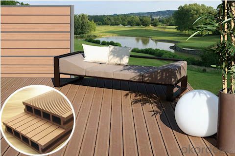 China waterproof composite wpc decking