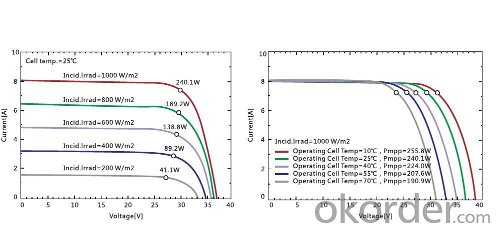 Top supplier high efficiency poly solar panel 240w