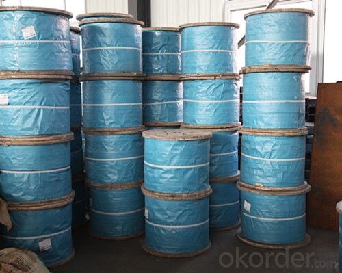 Standard 100m Per Roll Suspended Platform Steel Wire Rope / Safety Rope / Cable