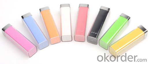 Power Bank 2600mAh Universal USB External Backup Battery Lips Charger