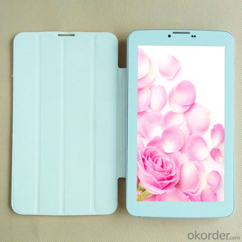 7 Inch Dual Core 3G Calling Dual Sims Android Tablet PC with Case