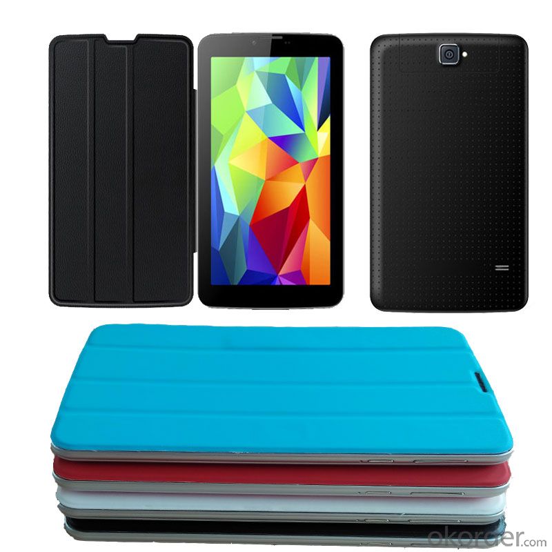 7 Inch Dual Core 3G Calling Dual Sims Android Tablet PC with Case