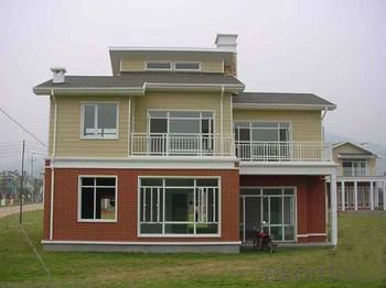 steel prefabricated house and villa