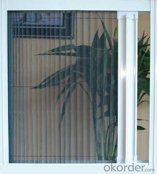 Aluminum window and door with roller shutter and mosquito net