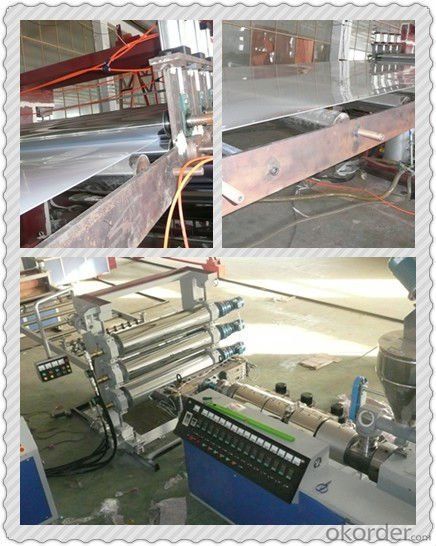 PC/PET Plastic Sheet Production line/Extrusion line