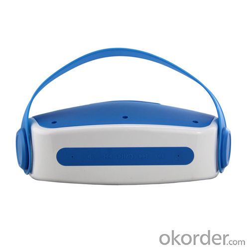 2014 Portable Wireless Bluetooth Speaker with Mic Blue