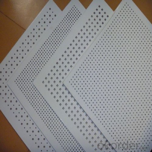 Gypsum Boards Ceiling Tiles Fashion Design for Suspension Decoration