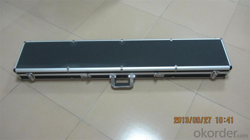 Silver Aluminium Gun Case for Rifle with Shakeproof Foam (BY53)