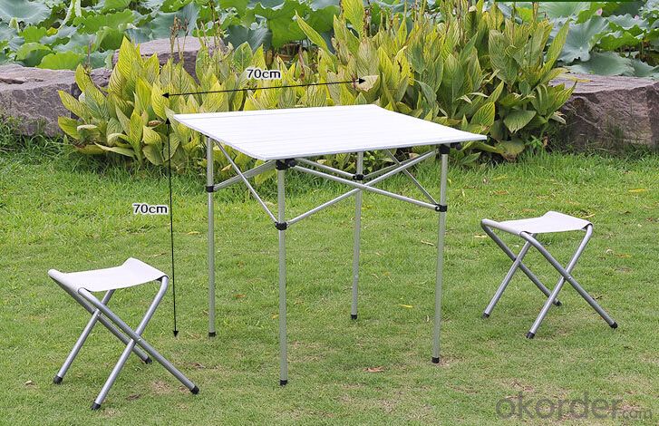 Garden Table Portable Aluminum Picnic Chair Folding Patio