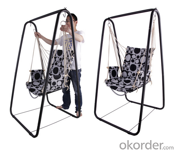 Folding Garden Swing Chair Portable Aluminum Picnic Chair