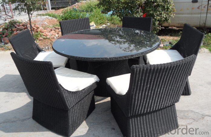 Wicker Patio Rattan Sofa  Chair and Table  for Outdoor Garden