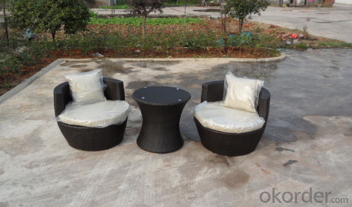 Patio Rattan  Sofa for Outdoor Chair Garden Wicker