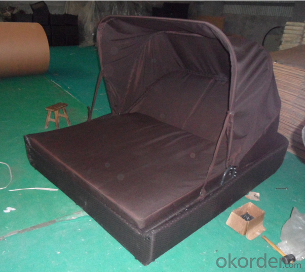 Patio Rattan  Furniture Sofa for Wicker Outdoor Chair Garden
