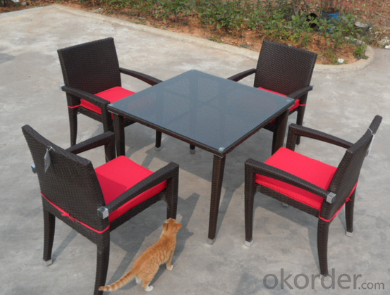 Patio Rattan  Dining set  for Wicker Outdoor Chair Garden