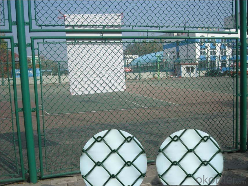 Chainlink Wire Mesh Wire Fencing with Low Price from Factory Directly
