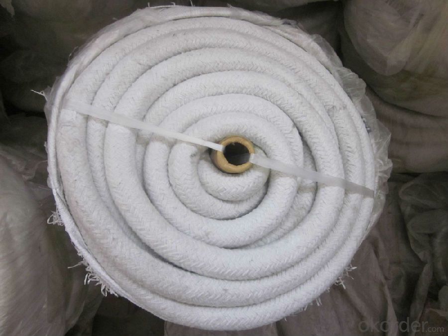 Ceramic Fiber Twisted Rope Low Thermal Conductivity