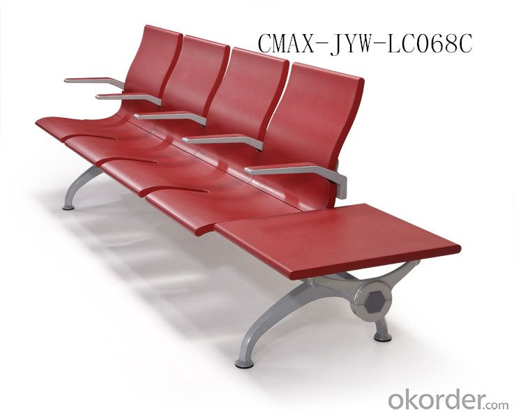 Public Waiting Chair with Shinning Red Color  CMAX-JYW-LC089
