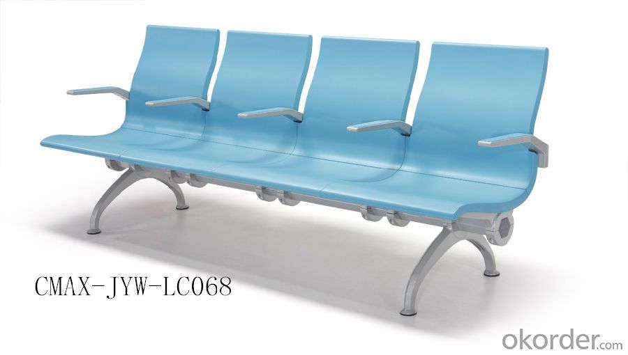 Strong Blue Public Waiting Chair with nice Price  CMAX-JYW-LC068A