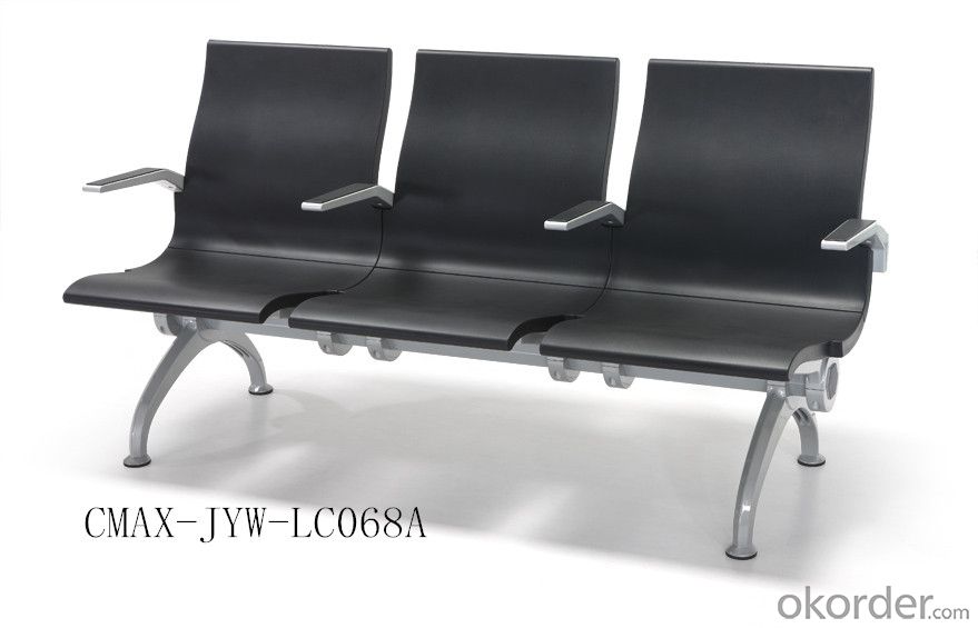 Black Color Public Waiting Chair with nice Price  CMAX-JYW-LC058