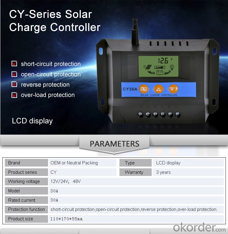 Solar Controller with Best Price Hot Selling Model DM110A