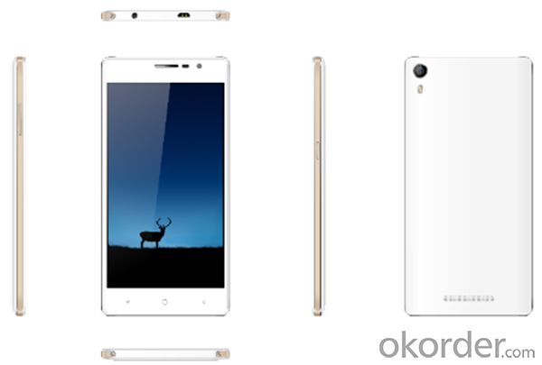 MTK6592 Qcta Core Mobile Phone 5.5inch Smartphone with Slim Design