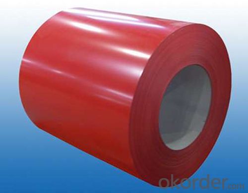 Structure of Pre-painted Galvanized steel Coil