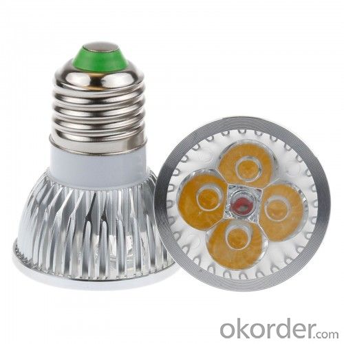 LED  GU10 Spotlight, 4W 220V Dimmable With CE 3-Year Warranty