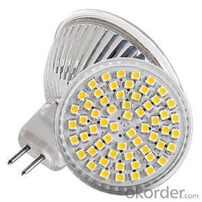 LED Spotlight 6w gu10 with high power effect