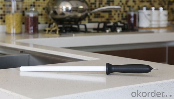 Diamond Rod Sharpener 10'' Kitchen Ceramic Sticks
