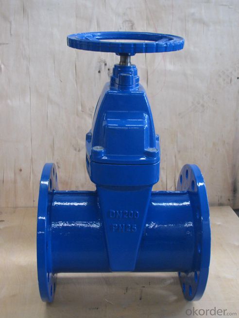 Gate Valve DIN Double Flange Type in Ductile Iron