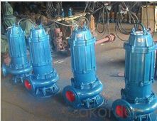 Centrifugal Submersible Pump for Sewage Water with WQ Series