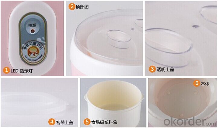 Yogurt Machine for Kitchen Use with Stainless Steel bowl