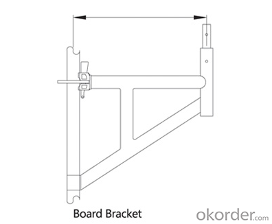 Ringlock Scaffolding Brace Q235/356 Steel Galvanized