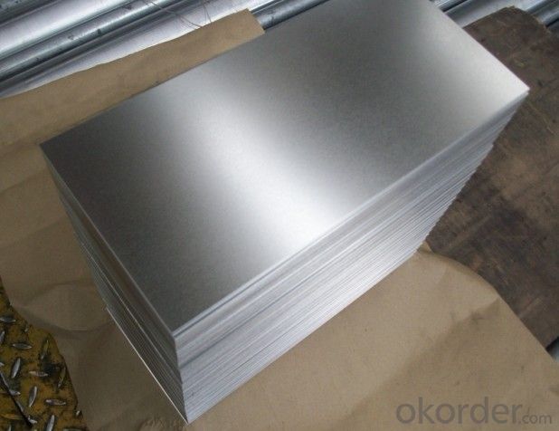 Galvanized Steel Plain Sheet with First Class Quality and Best Price