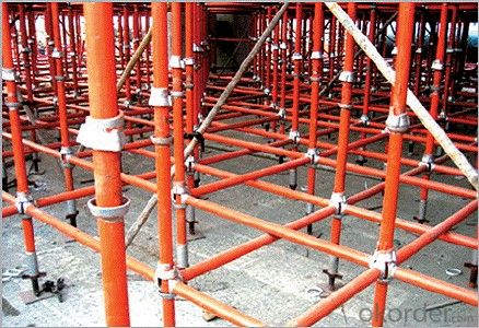 Cup-lock Scaffolding with Great Reputation, Galvanized or Painted