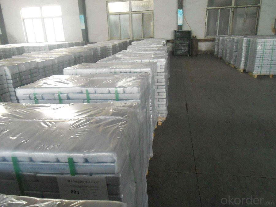 Magnesium Ingot 99.9% of Magnesium 7.5 KGS Per Ingot in China