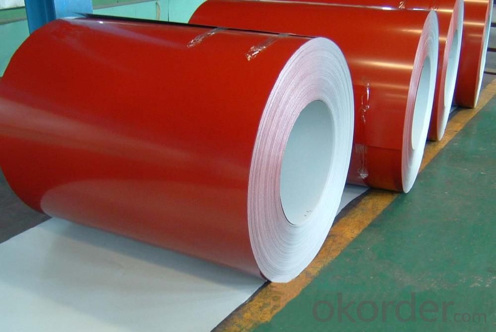 Pre Painted Galvanized/Aluzinc Steel Coils of Best Quality Red Color