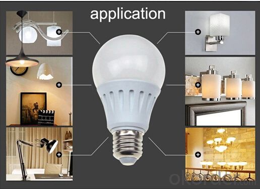 LED Bulb Light Waterproof 9W, 850Lm, CRI80, 60W incandescent replacement, UL