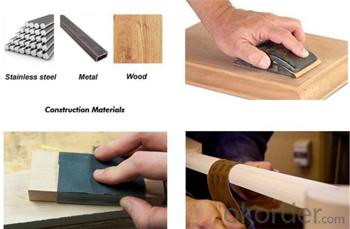 Waterproof Abrasives Sanding Paper for Architecture and Machine