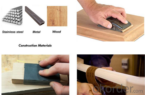 Waterpoof Abrasives Sanding Paper for Wood and House Surface