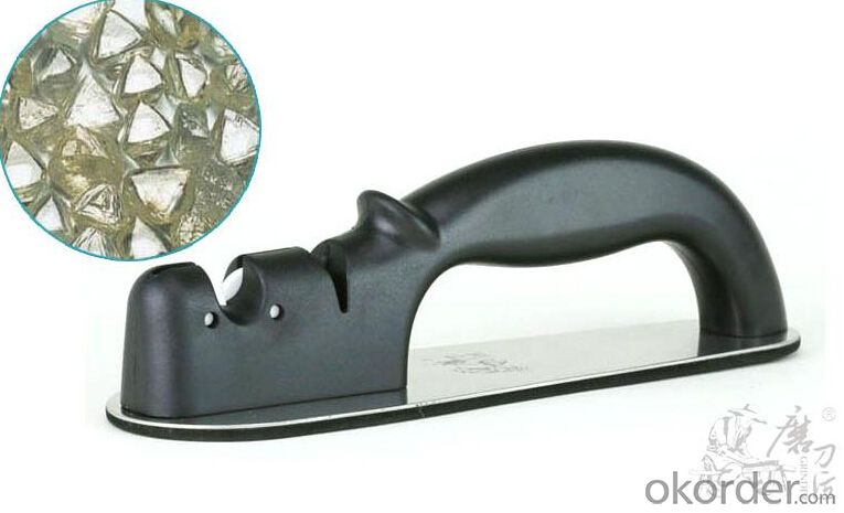 Ceramic/Steel Wheel Sharpening Tools Household Knives Sharpener