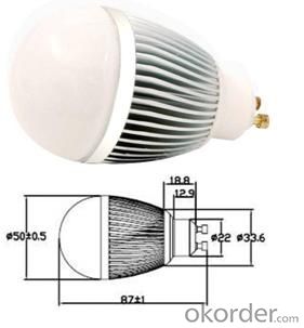 LED Bulb Ligh corn ecosmart low heat no uv e17 5000k-6500k 5000 lumen 12w dimmable