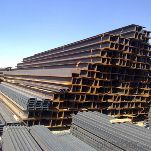 Mild Steel Double T Equivalent to I Beam Steel in Middle Sizes
