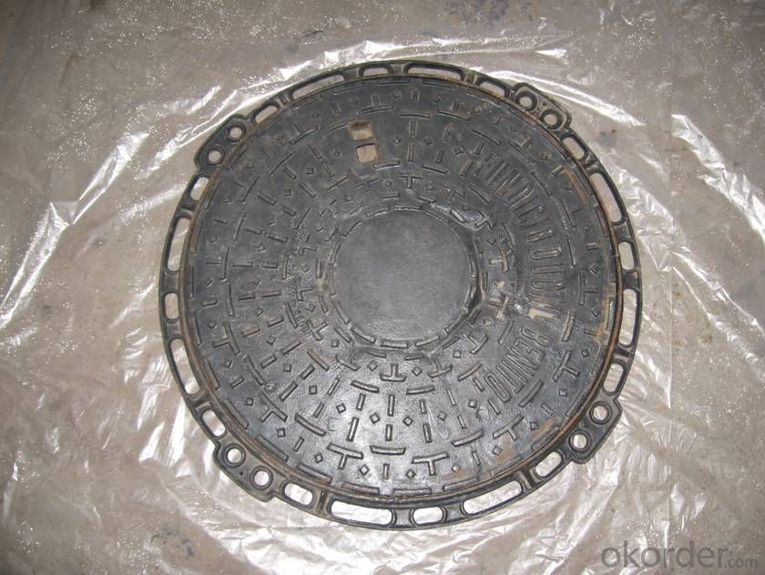 manhole cover ductile iron casting sand casting cast iron foundry