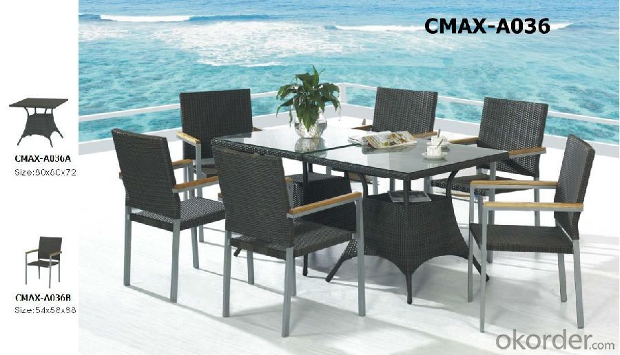 Garden Dinning Set for Outdoor Furniture with Professional production CMAX-A204